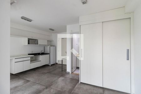 Sala/Quarto de apartamento para alugar com 1 quarto, 37m² em Barra Funda, São Paulo