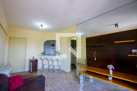 Sala de apartamento para alugar com 3 quartos, 89m² em Vila Valparaíso, Santo André
