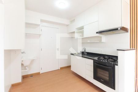 Sala - Cozinha de apartamento para alugar com 2 quartos, 38m² em Vila Nova Curuca, São Paulo