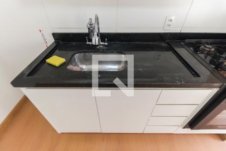 Sala - Cozinha de apartamento para alugar com 2 quartos, 38m² em Vila Nova Curuca, São Paulo