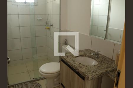 Banheiro da Suíte de apartamento para alugar com 2 quartos, 56m² em Loteamento Tupinamba dos Reis, Goiânia