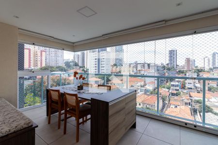 Varanda Gourmet de apartamento à venda com 2 quartos, 70m² em Santa Teresinha, São Paulo