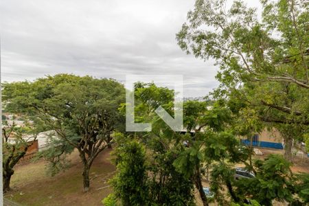 Vista da Sala de apartamento à venda com 1 quarto, 50m² em Santo Antônio, Porto Alegre