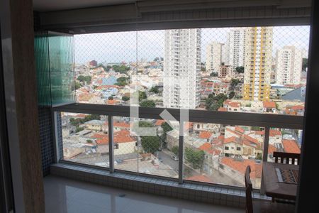 Varanda de apartamento à venda com 3 quartos, 147m² em Osvaldo Cruz, São Caetano do Sul