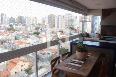 Varanda de apartamento à venda com 3 quartos, 147m² em Osvaldo Cruz, São Caetano do Sul