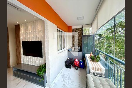 Varanda da Sala de apartamento para alugar com 3 quartos, 75m² em Picanço, Guarulhos