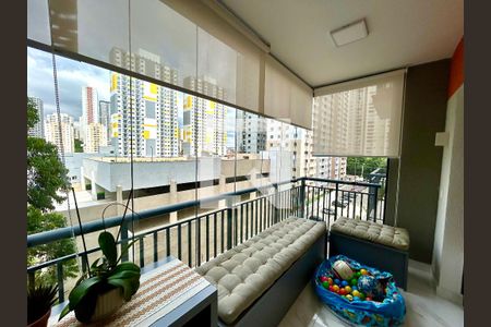 Varanda da Sala de apartamento para alugar com 3 quartos, 75m² em Picanço, Guarulhos