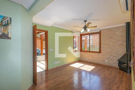 Sala de casa de condomínio para alugar com 3 quartos, 117m² em Igara, Canoas