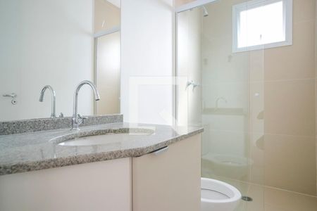 Banheiro da suíte de apartamento para alugar com 3 quartos, 69m² em Rudge Ramos, São Bernardo do Campo