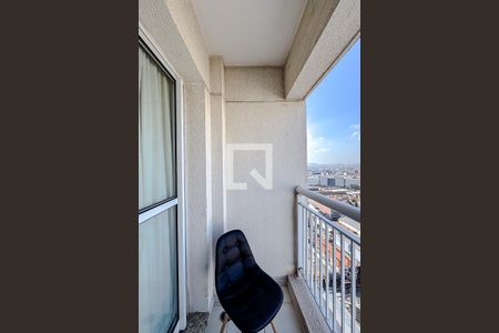 Varanda da Sala de apartamento à venda com 2 quartos, 51m² em Brás, São Paulo