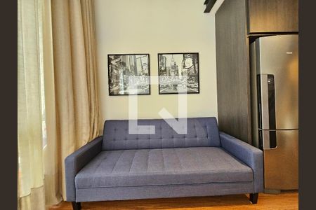 Sala de apartamento para alugar com 1 quarto, 47m² em Cidade Monções, São Paulo