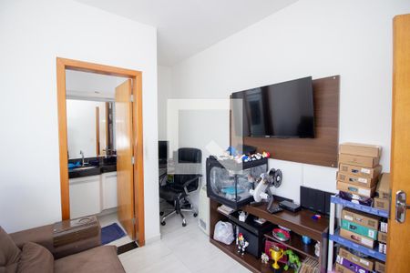 Quarto Suíte de apartamento à venda com 3 quartos, 104m² em Europa, Contagem