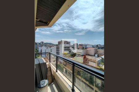 Varanda da Sala de apartamento à venda com 4 quartos, 200m² em Tijuca, Rio de Janeiro