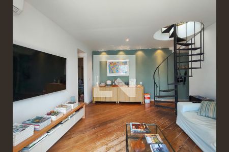 Sala de apartamento à venda com 4 quartos, 200m² em Tijuca, Rio de Janeiro