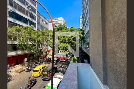 Varanda da sala - vista de apartamento à venda com 2 quartos, 80m² em Copacabana, Rio de Janeiro