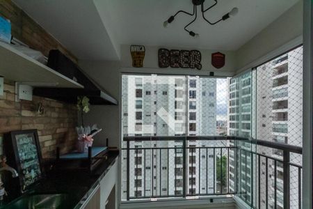 Vista da Sala de apartamento à venda com 2 quartos, 56m² em Jardim Independencia, São Bernardo do Campo