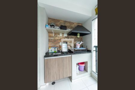 Varanda Gourmet de apartamento à venda com 2 quartos, 56m² em Jardim Independencia, São Bernardo do Campo