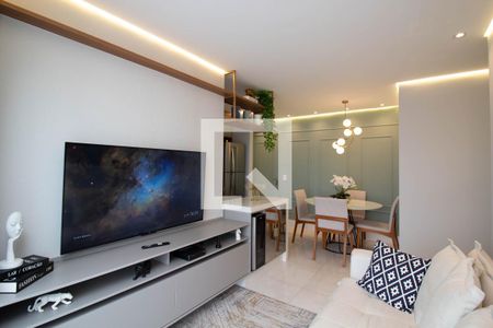 Sala de apartamento para alugar com 2 quartos, 47m² em Vila Galvão, Guarulhos