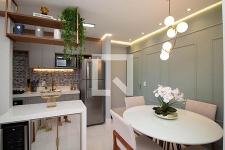 Sala de apartamento para alugar com 2 quartos, 47m² em Vila Galvão, Guarulhos