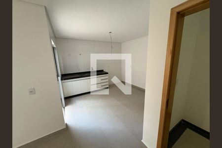 Cozinha de apartamento à venda com 2 quartos, 72m² em Jardim Santo Alberto, Santo André