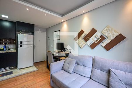 Sala de apartamento para alugar com 2 quartos, 40m² em Paraíso do Morumbi, São Paulo