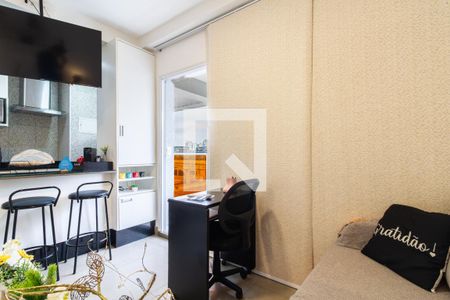 Sala/Quarto de kitnet/studio para alugar com 1 quarto, 38m² em Brooklin, São Paulo