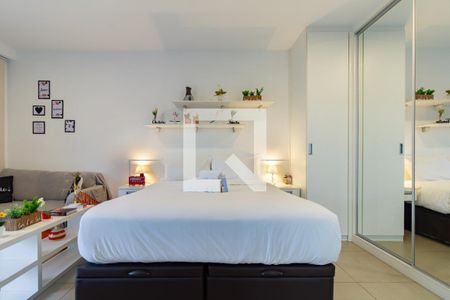 Sala/Quarto de kitnet/studio para alugar com 1 quarto, 38m² em Brooklin, São Paulo