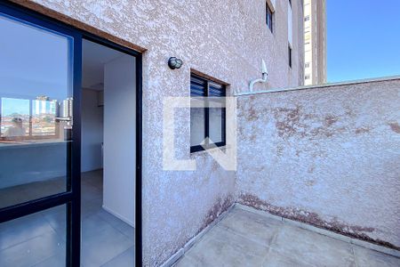 Varanda da Sala de apartamento para alugar com 2 quartos, 37m² em Vila Bertioga, São Paulo