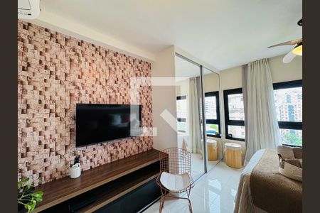 Sala/Quarto de apartamento à venda com 1 quarto, 25m² em Consolação, São Paulo