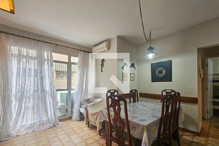 Sala de apartamento para alugar com 3 quartos, 40m² em Jardim Belmar, Guarujá