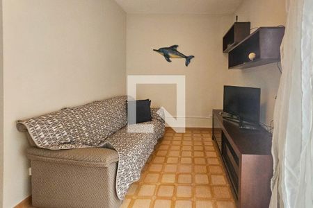 Sala de apartamento para alugar com 3 quartos, 40m² em Jardim Belmar, Guarujá