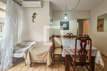Sala de apartamento para alugar com 3 quartos, 40m² em Jardim Belmar, Guarujá