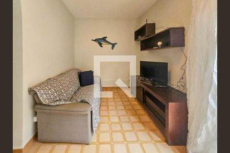 Sala de apartamento para alugar com 3 quartos, 40m² em Jardim Belmar, Guarujá