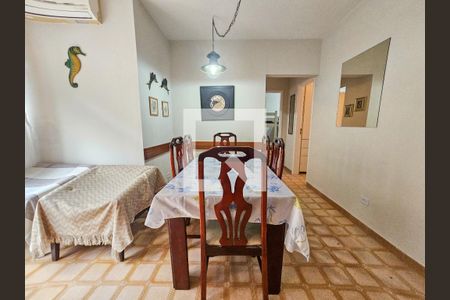 Sala de apartamento para alugar com 3 quartos, 40m² em Jardim Belmar, Guarujá