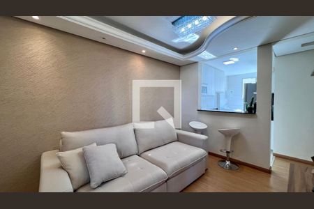 sala  de apartamento à venda com 3 quartos, 76m² em Buritis, Belo Horizonte