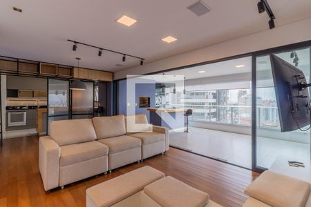 Sala de apartamento para alugar com 3 quartos, 149m² em Vila Madalena, São Paulo