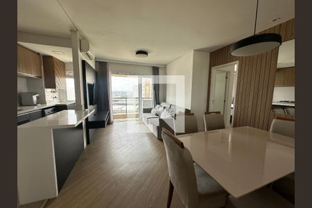 Sala de apartamento para alugar com 1 quarto, 53m² em Alphaville Industrial, Barueri