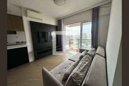 Sala de apartamento para alugar com 1 quarto, 53m² em Alphaville Industrial, Barueri