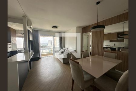 Sala de apartamento para alugar com 1 quarto, 53m² em Alphaville Industrial, Barueri