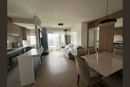 Sala de apartamento para alugar com 1 quarto, 53m² em Alphaville Industrial, Barueri