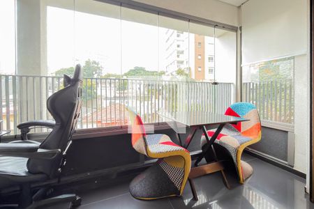 Varanda de kitnet/studio para alugar com 1 quarto, 28m² em Vila Mariana, São Paulo