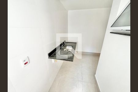 Cozinha e Área de Serviço de apartamento à venda com 2 quartos, 37m² em Jardim Paraíso, São Paulo