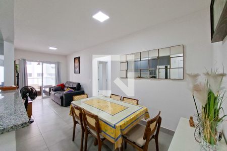 Sala de apartamento para alugar com 2 quartos, 77m² em Aviação, Praia Grande