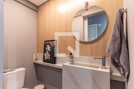 Lavabo de apartamento à venda com 1 quarto, 45m² em Higienópolis, São Paulo