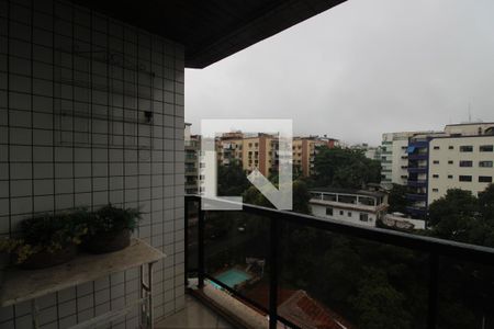 Sala - Varanda de apartamento à venda com 4 quartos, 163m² em Freguesia (jacarepaguá), Rio de Janeiro