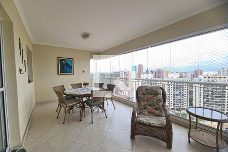 Varanda da Sala de apartamento à venda com 4 quartos, 130m² em Jardim Avelino, São Paulo