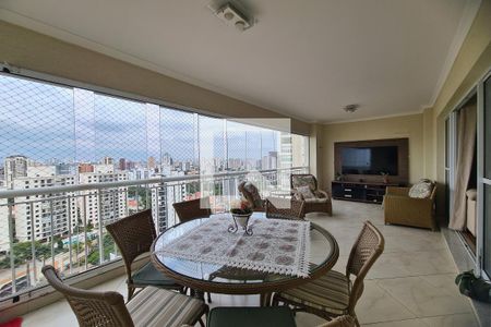 Varanda da Sala de apartamento à venda com 4 quartos, 130m² em Jardim Avelino, São Paulo