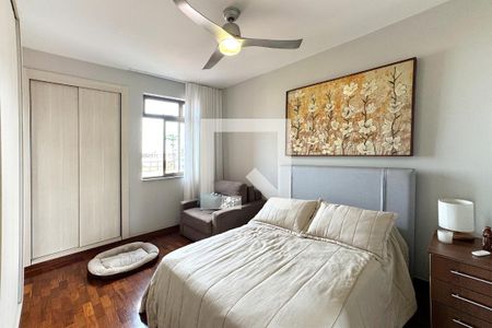 Suite 1 de apartamento à venda com 4 quartos, 125m² em Grajaú, Belo Horizonte