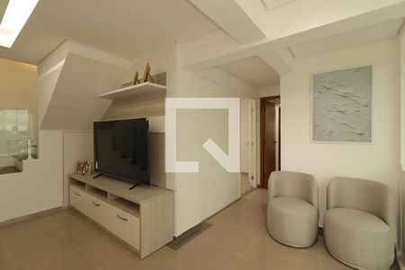 Sala de apartamento à venda com 3 quartos, 166m² em Parque das Nações, Santo André