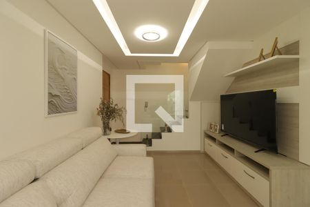 Sala de apartamento à venda com 3 quartos, 166m² em Parque das Nações, Santo André